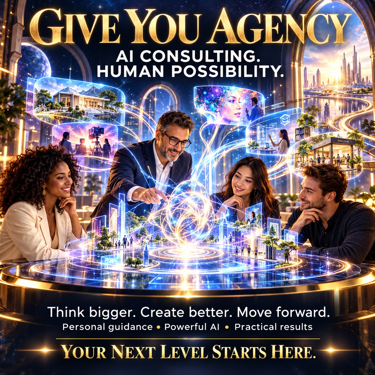 Human led AI consulting limitless pos99999sibilities 2 Home - Digital Experience